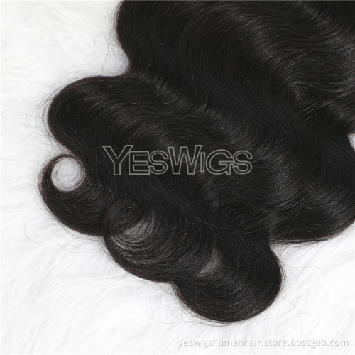 Unprocessed Indian Human Hair Double Weft Body Wave Bundles Wavy Indian Hair Double Weft Bundle Extensions Vendor Wholesale